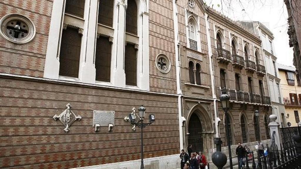 Imagen de archivo de la fachada del antiguo Hospital de Santo Tomás, en Málaga.