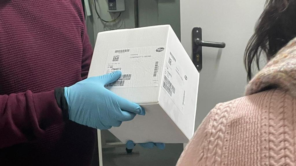 Llegada de las vacunas infantiles a León