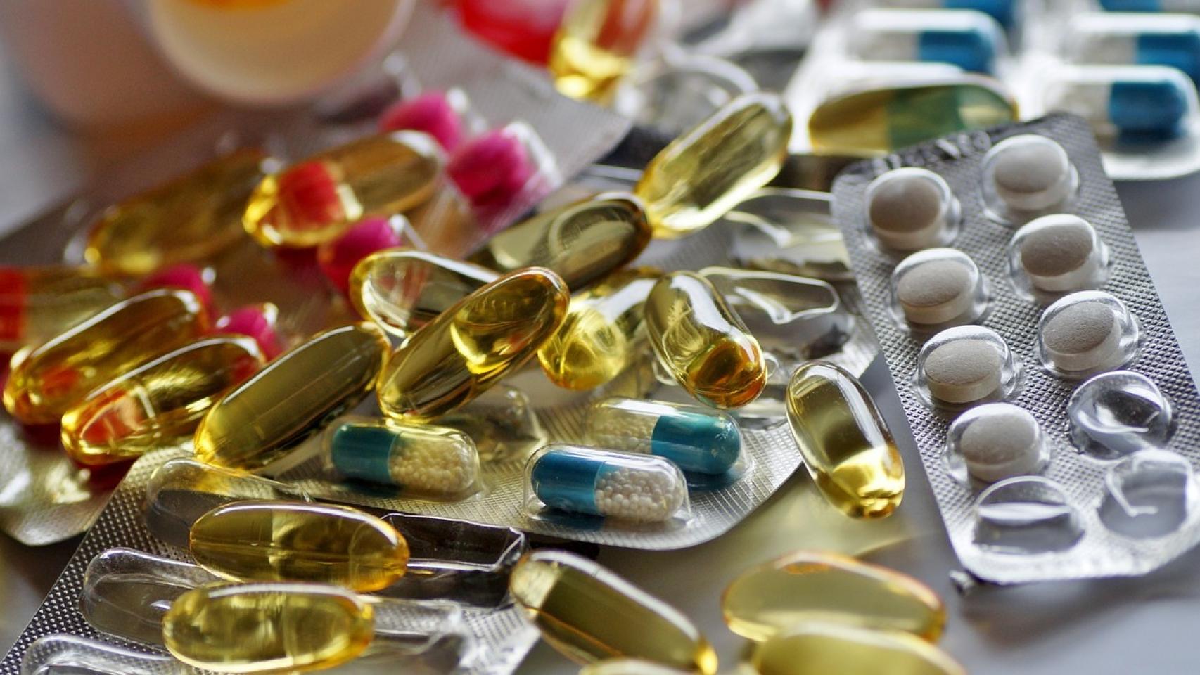 Medicamentos de distinta presentación.