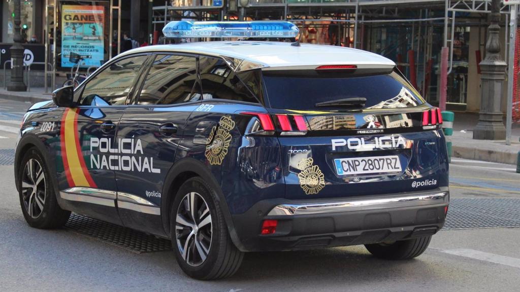 Un coche de policía en una imagen de archivo.