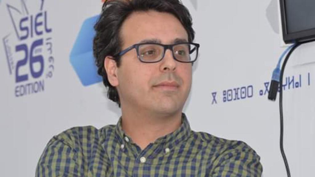 El escritor Mohamed El Morabet, en una imagen.