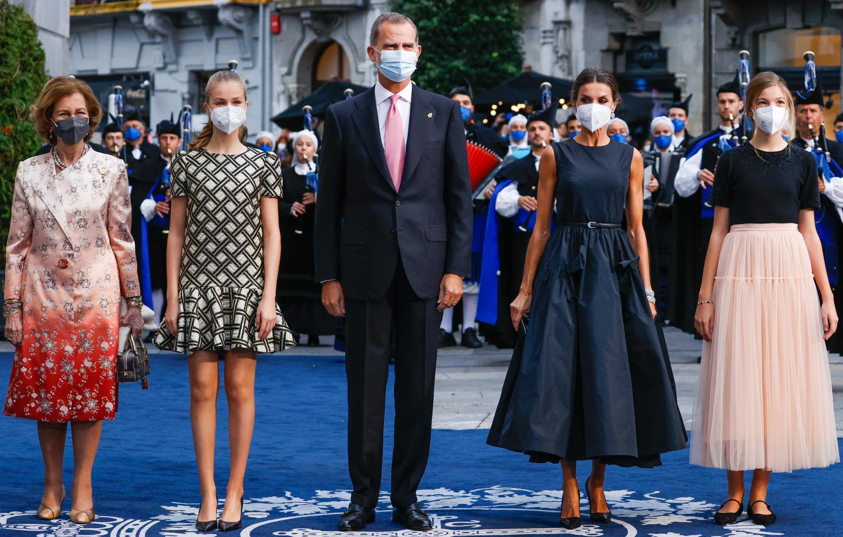 La Familia Real en la última entrega de los Premios Princesa de Asturias.
