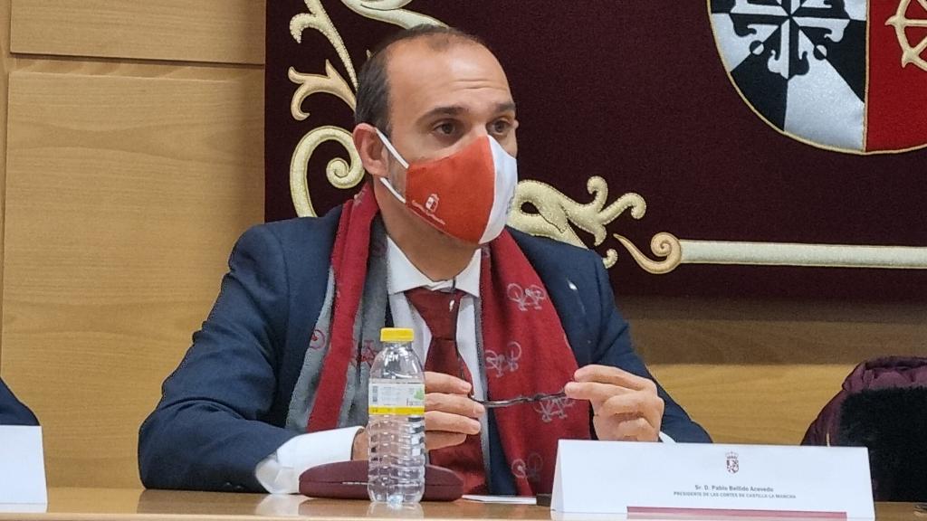 Pablo Bellido, presidente de las Cortes de Castilla-La Mancha. Foto: Cortes CLM