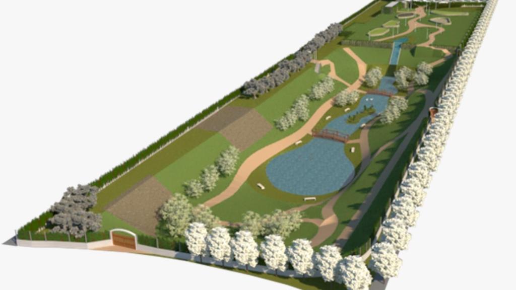 Recreación de uno de los proyectos.