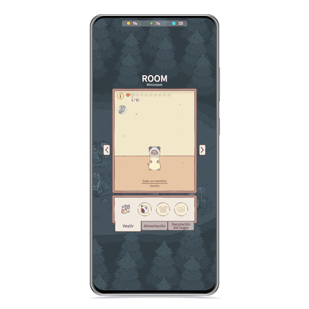 Vestir al gato en Gatos y Sopa