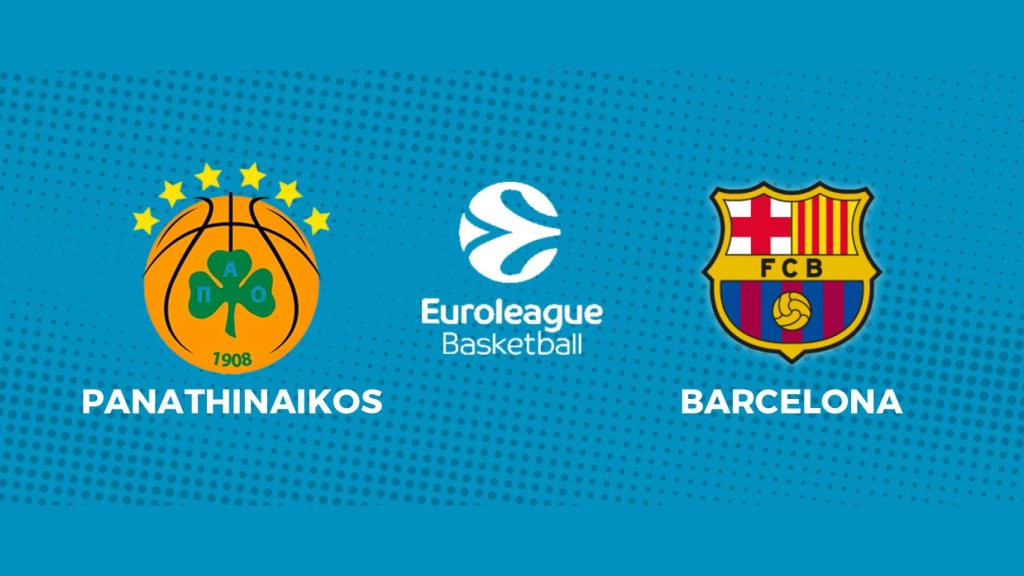 Panathinaikos - Barcelona: siga en directo el partido de la Euroliga