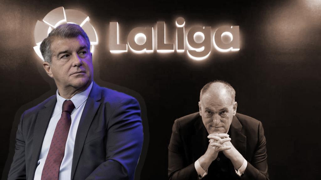 Joan Laporta y Javier Tebas