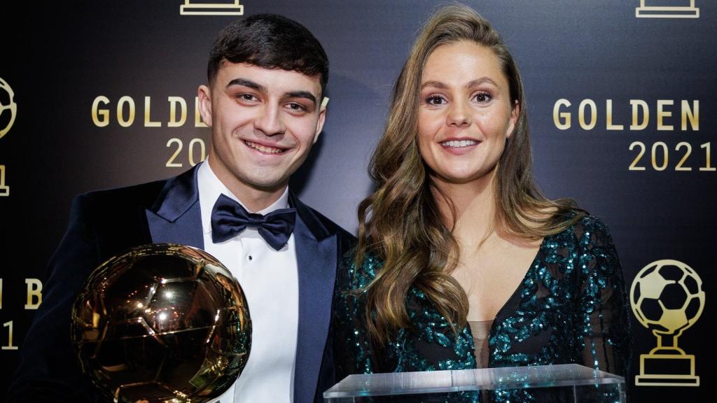 Pedri y Lieke Martens, ganadores del Golden Boy y Golden Woman