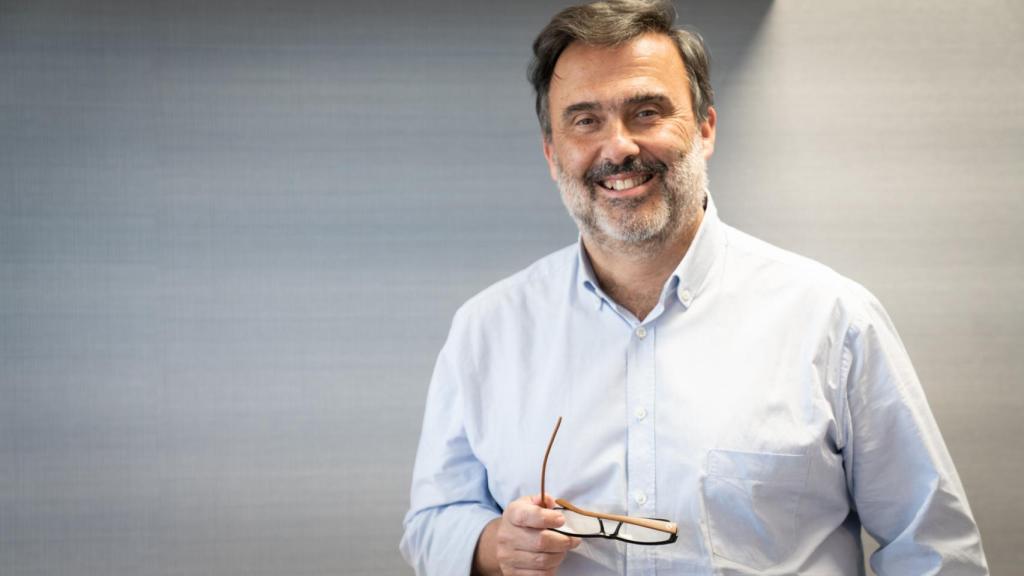 El director de UNICEF en España durante la entrevista.