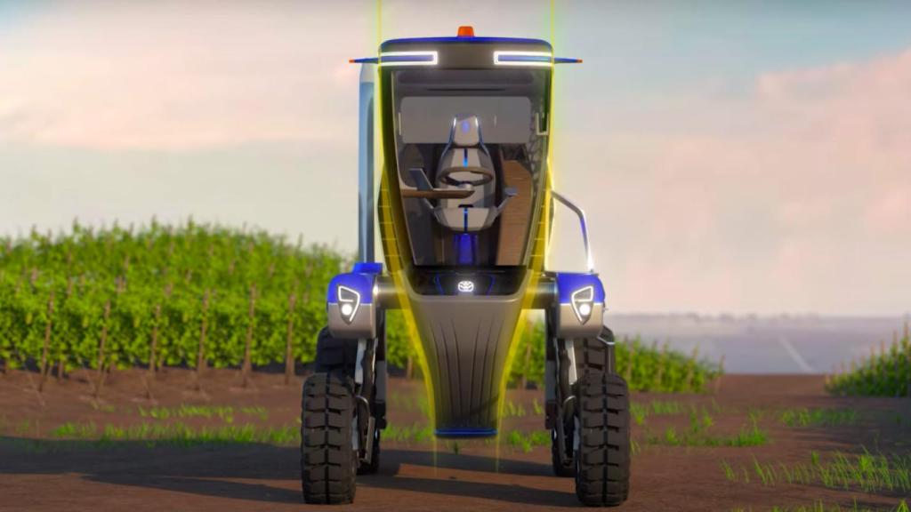 Concepto de Tractor Straddle