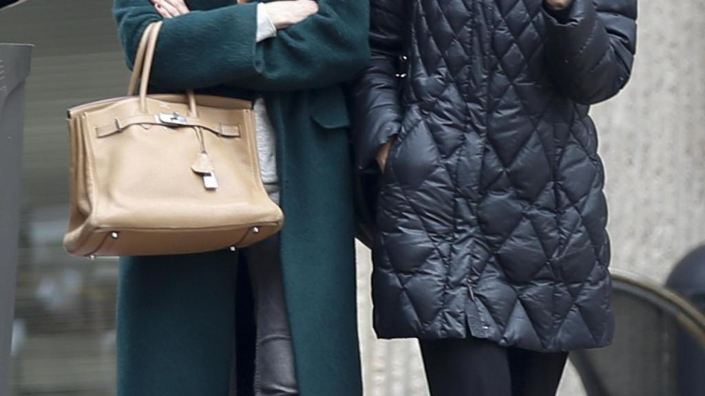Las hermanas, Alba y Beatriz, en una imagen de archivo paseando por las calles de Madrid.