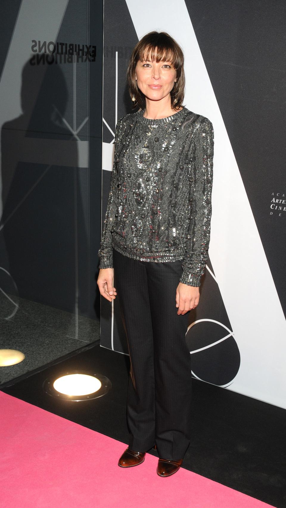 Beatriz Santana durante la concesión de las Medallas de Oro de la academia de cine en 2008.