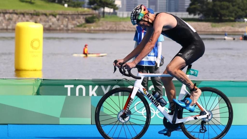 Igor Polyanskiy, durante los Juegos Olímpicos de Tokio 2020.