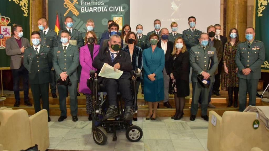 Todos los asistentes a los Premios de la Guardia Civil 2021.