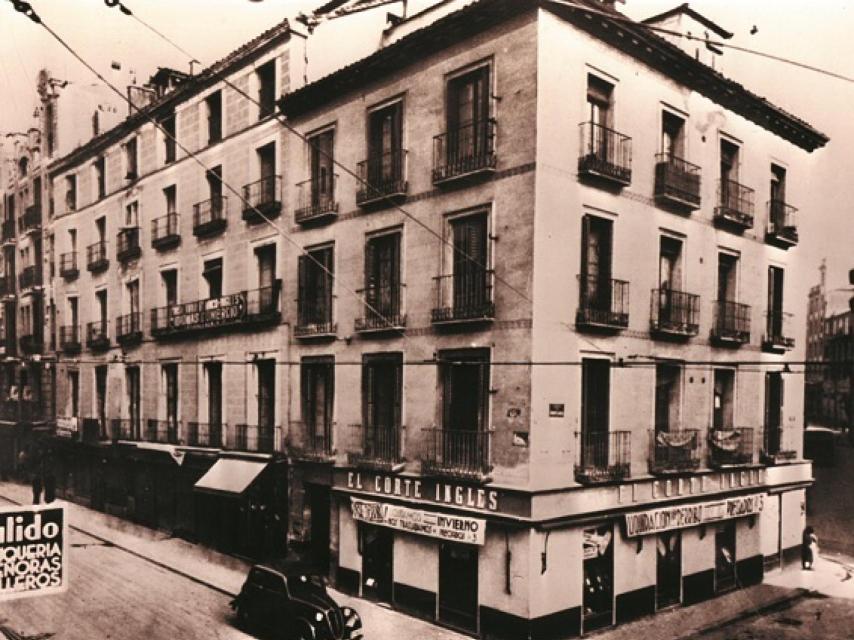 Una de las primeras tiendas de El Corte Inglés