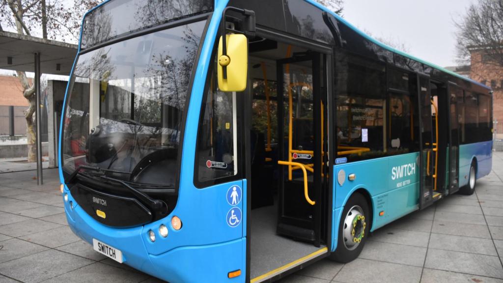Ejemplo de uno de los autobuses eléctricos que se fabricarán en la nueva planta de Valladolid.
