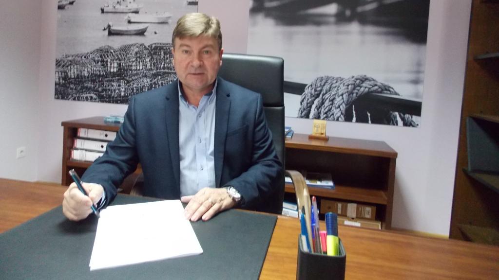 José Antonio Pérez, pescador y presidente de la Federación Gallega de Cofradías