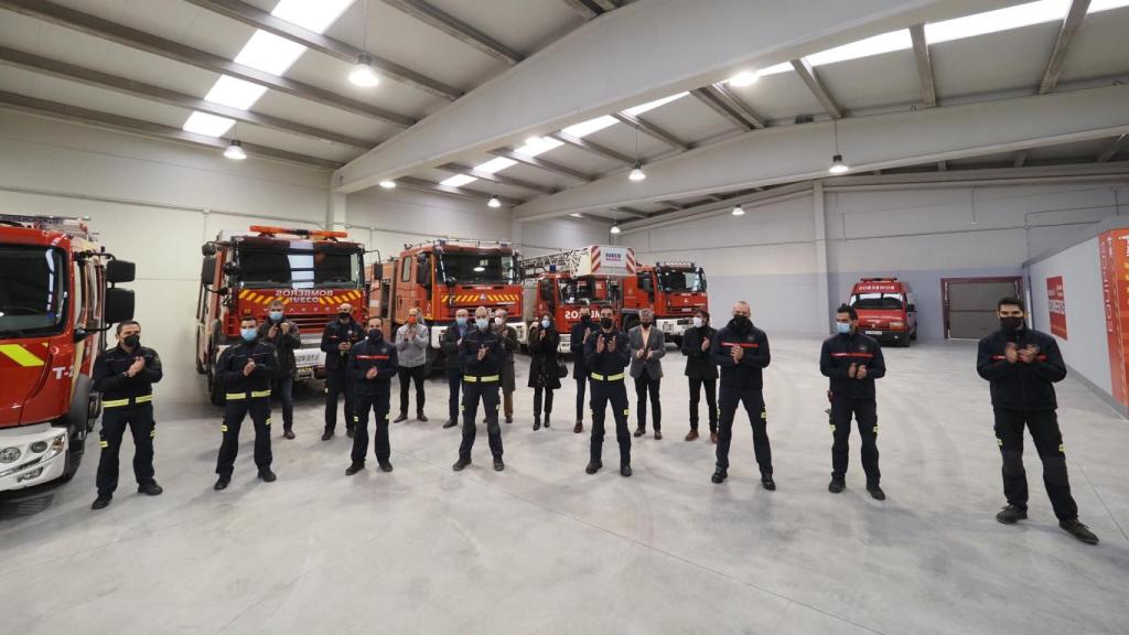 Inauguración del parque de Bomberos de Arroyo de La Encomienda