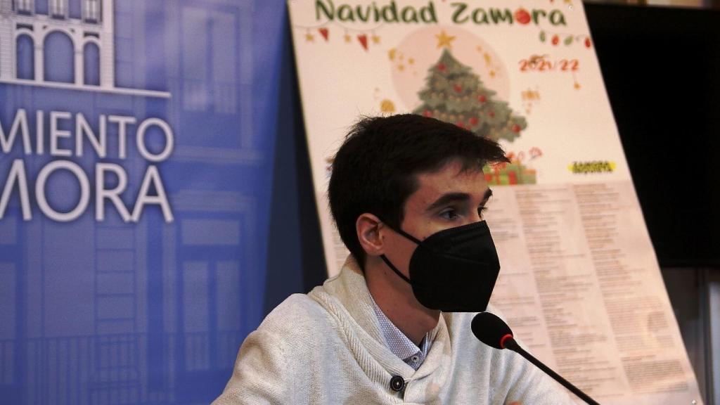 El concejal de Fiestas y Juventud, Sergio López