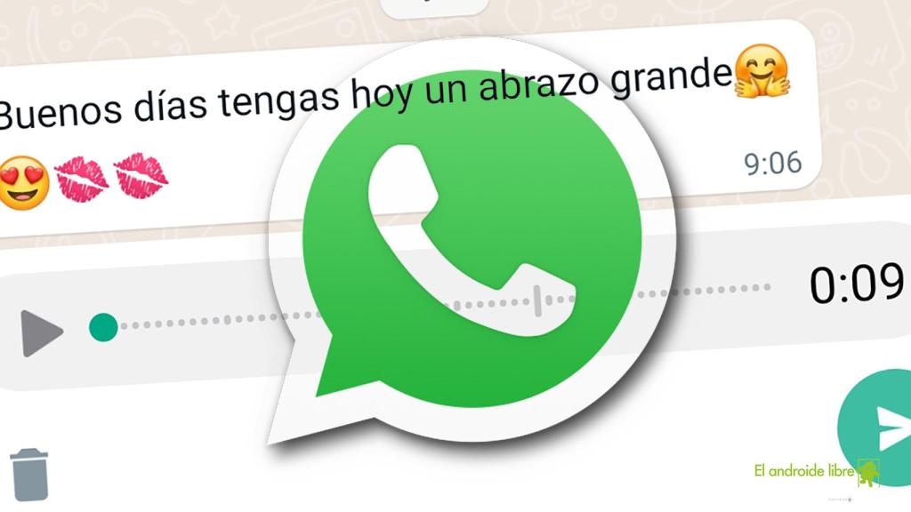 WhatsApp se actualiza para que puedas revisar la nota de voz