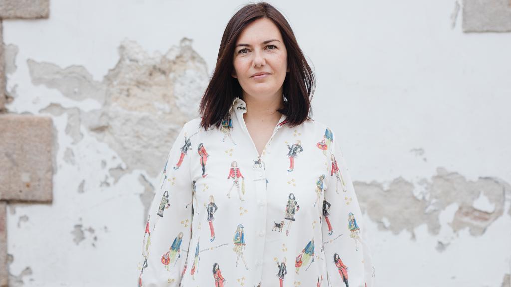 La escritora Ledicia Costas, en una imagen.