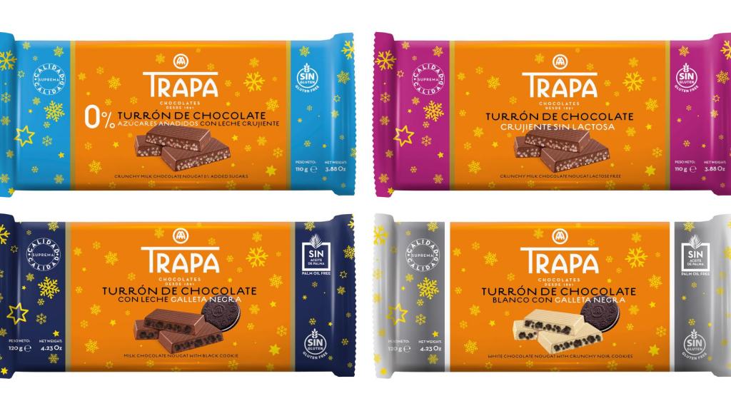 Nuevos turrones de Trapa