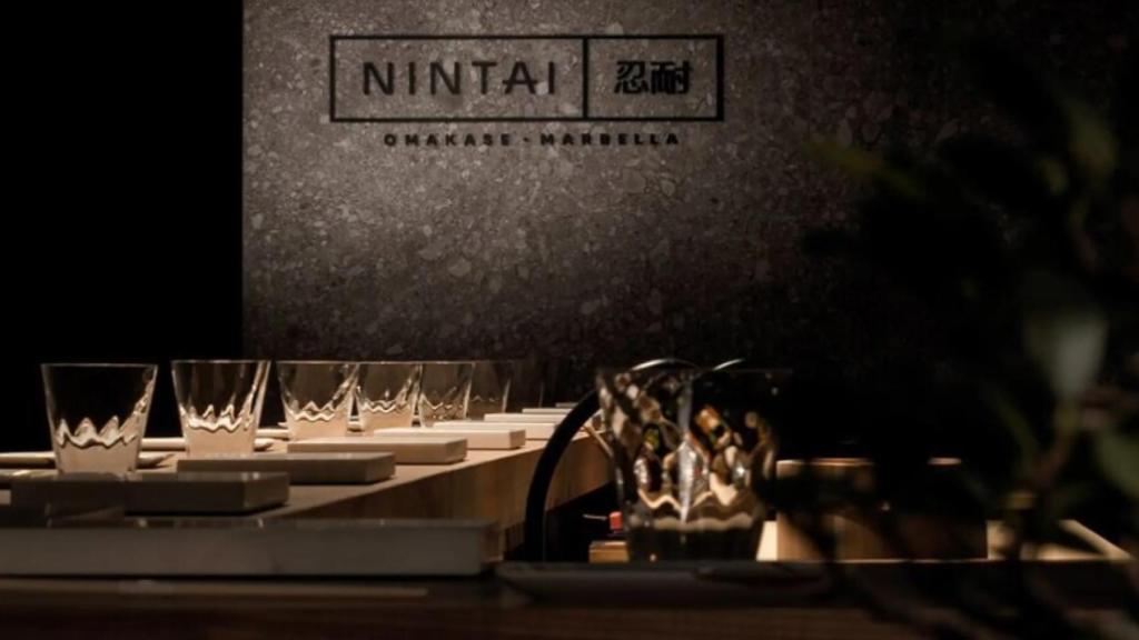 El restaurante Nintai, reciente estrella Michelín en Marbella.