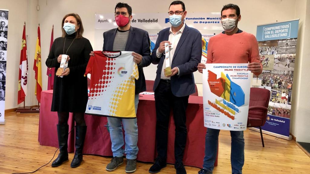 Presentación de Valladolid como anfitriona del Campeonato de Europa 'Inline Freestyle'
