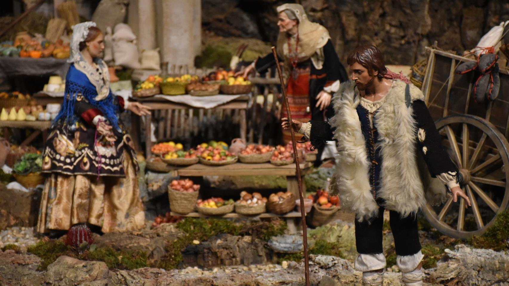 El belén del Palacio de la Encarnación de Zamora