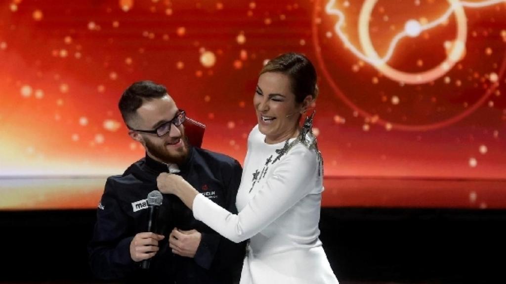 Mario Cachinero, elegido Mejor Chef Joven con una cocina sincera y tradicional. Foto: Efe