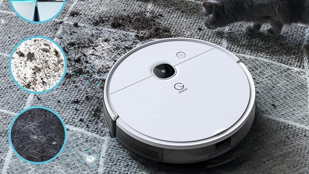 Robot inteligente Yeedi Vac Hybrid con un 30% de descuento