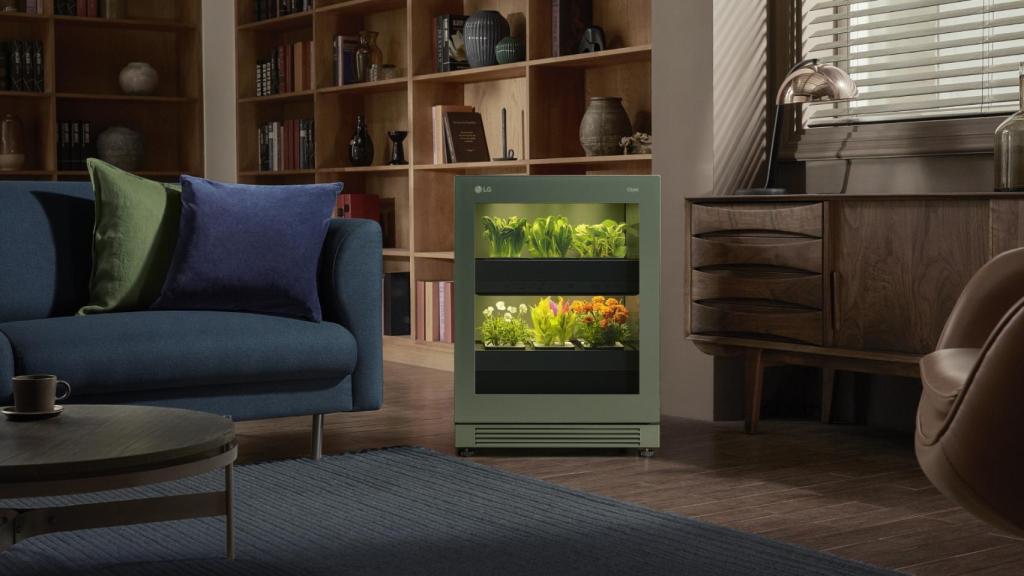 El invernadero inteligente de LG.