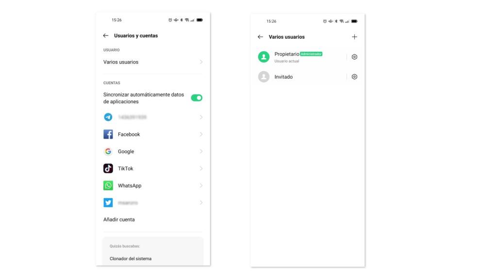 Modo Invitado en Android