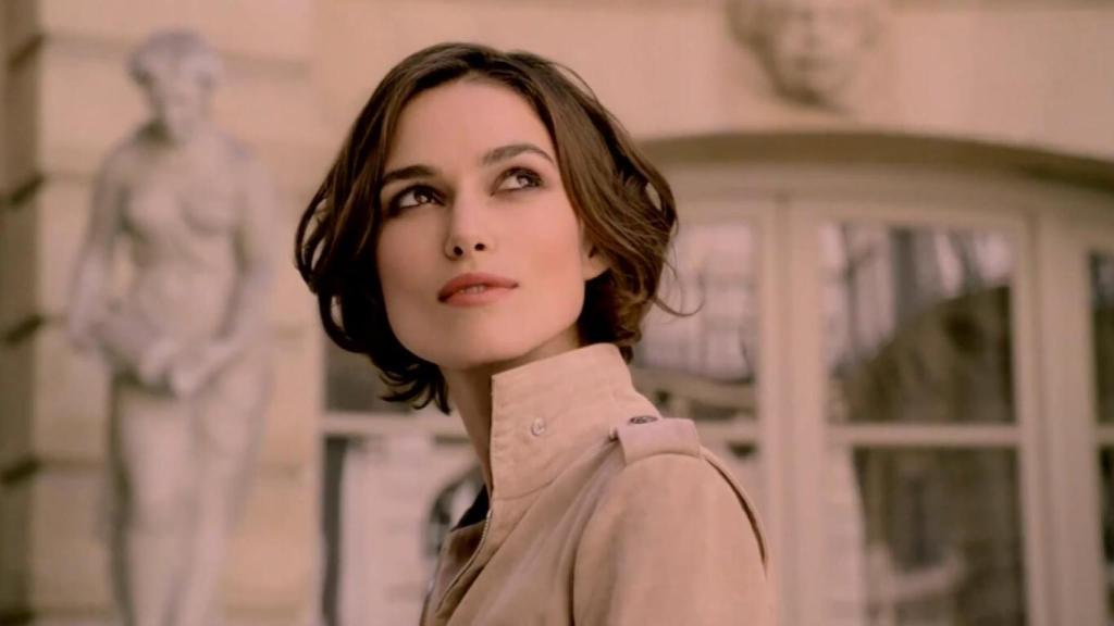 Keira Knightley en el anuncio de Chanel.