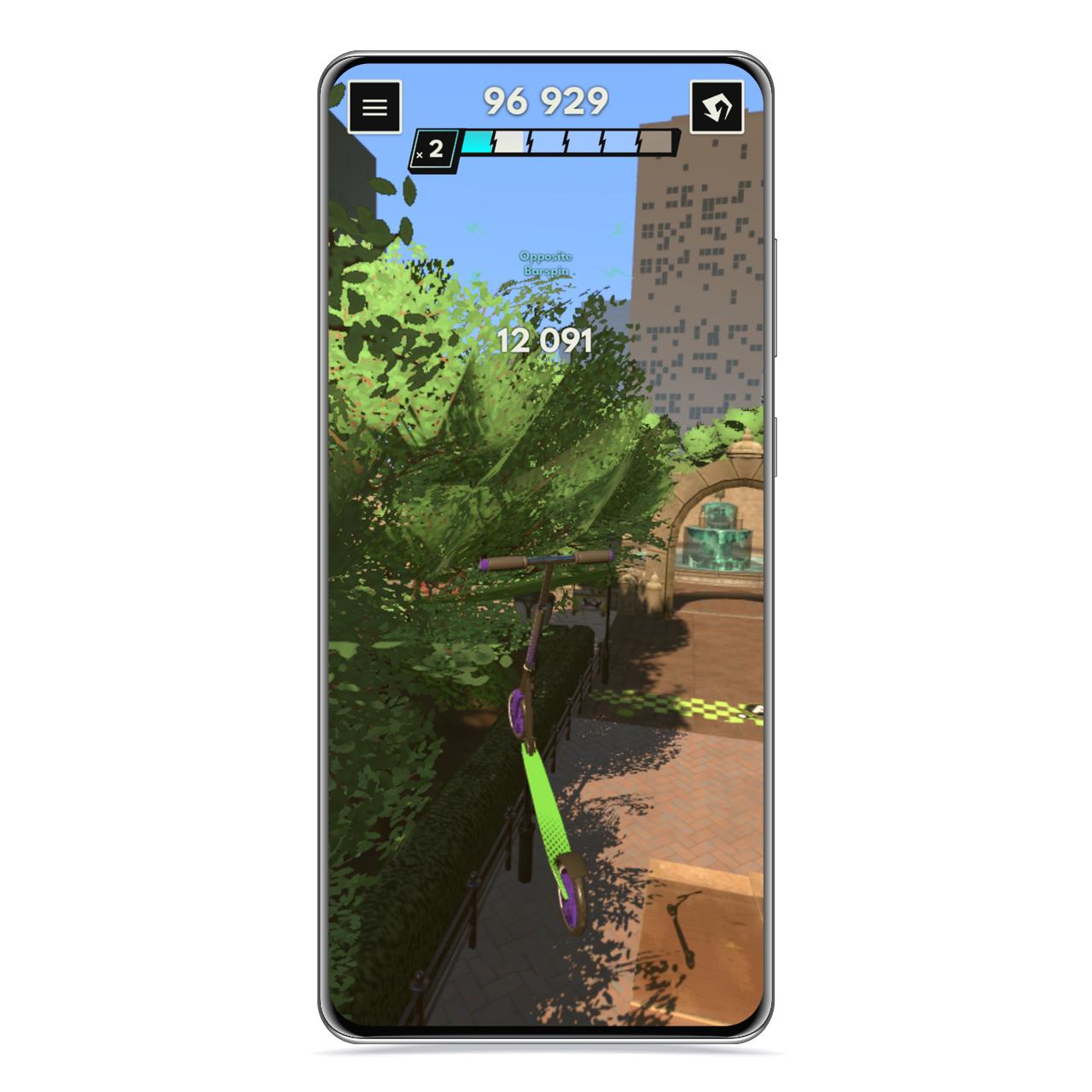 Touchgrind Scooter trucos