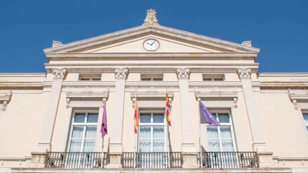 Fachada del Consistorio de Palencia