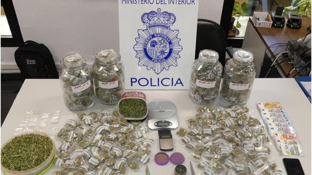 Mariahuana incautada durante la operación 'New Dead'