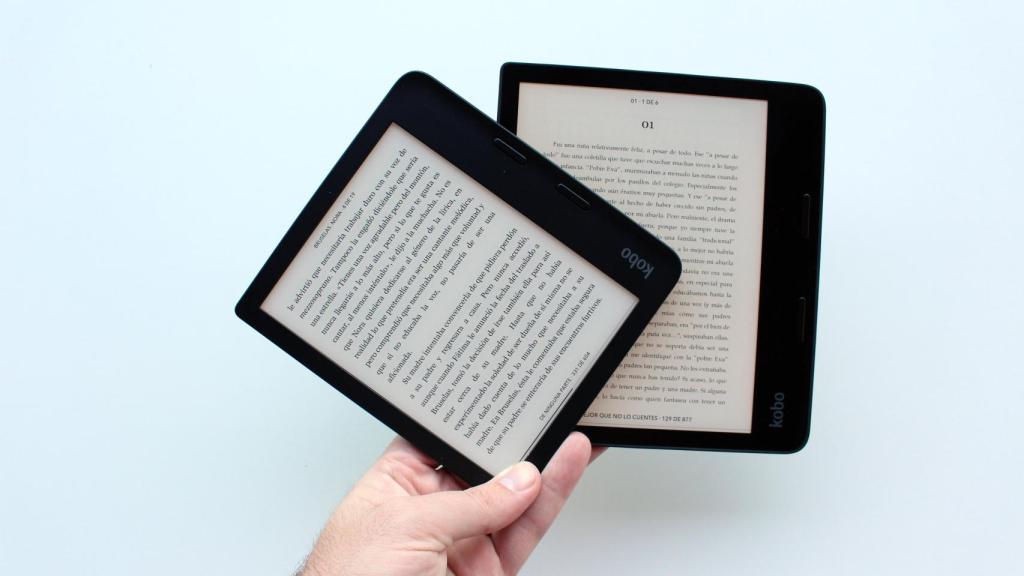 Los libros electrónicos de Kobo.