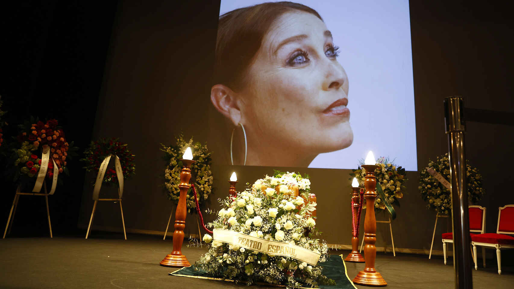 Homenaje a Verónica Forqué.