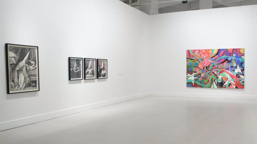 Una imagen de la exposición de Manuel León.