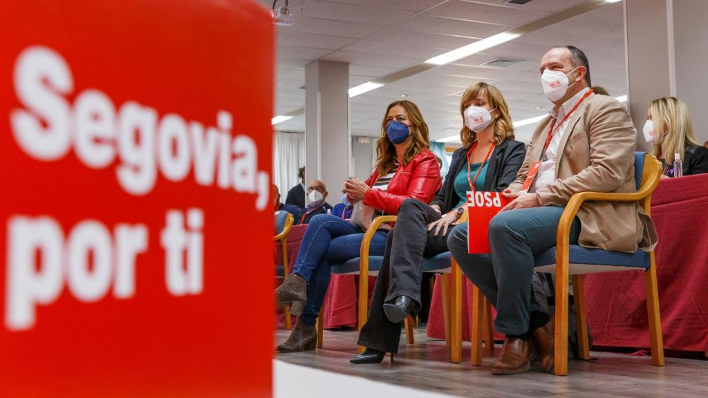 Barcones asiste en Segovia al Congreso Provincial del PSOE. ICAL