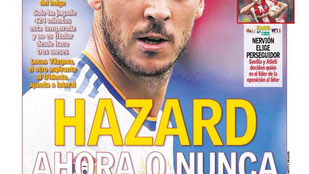 La portada del diario As (18/12/2021)