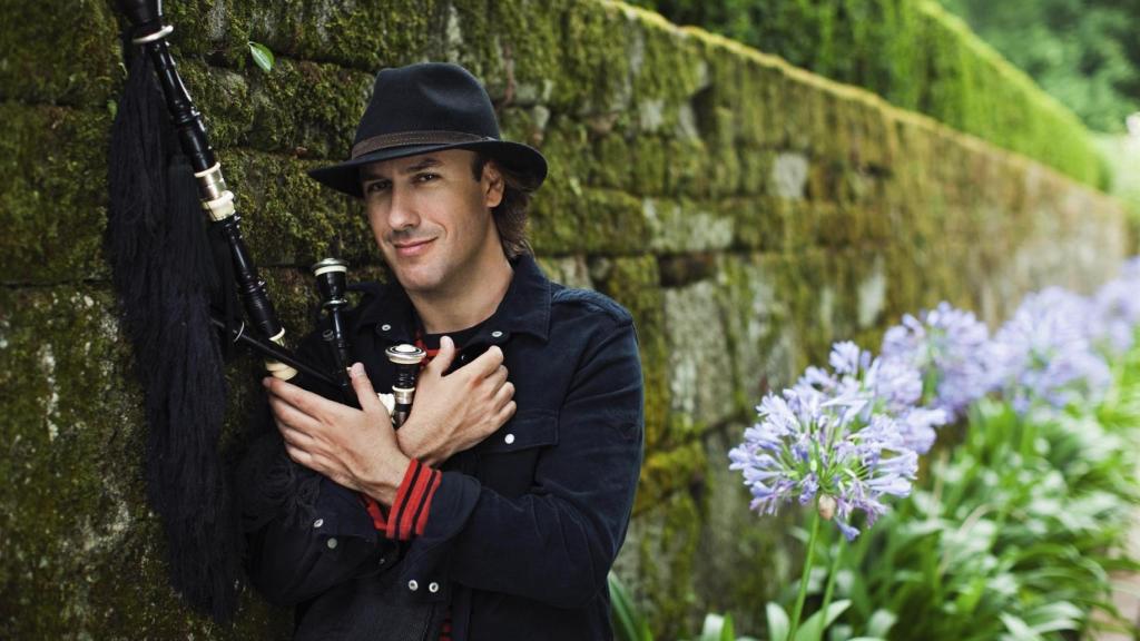 El gaiteiro Carlos Núñez.