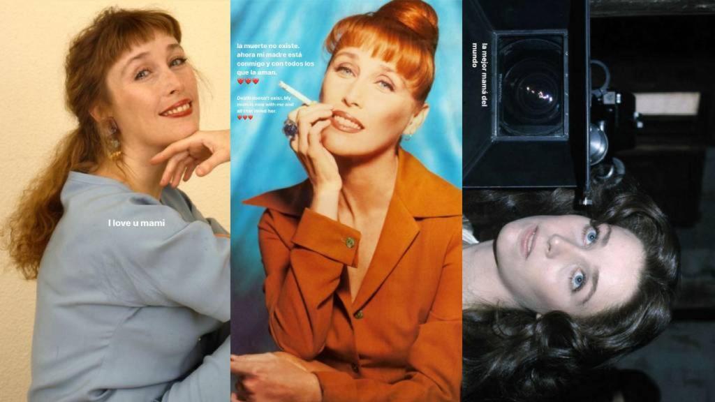 Tres de las 'stories' compartidas por María Forqué.