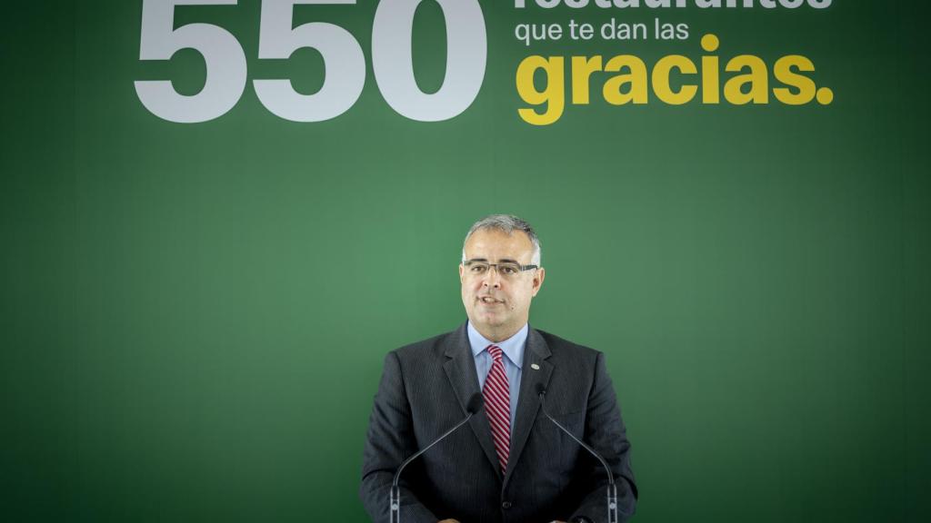 El director general de McDonald's en España, Luis Quintiliano.