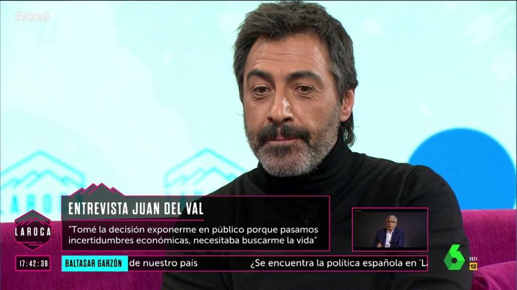 Juan del Val ha visitado 'La Roca' este domingo.
