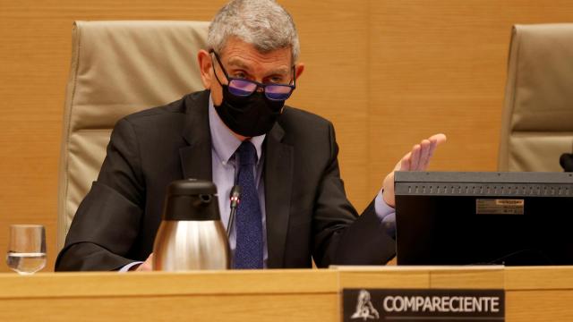 José Manuel Pérez Tornero en la Comisión Mixta de Control Parlamentario de la Corporación RTVE y sus Sociedades.