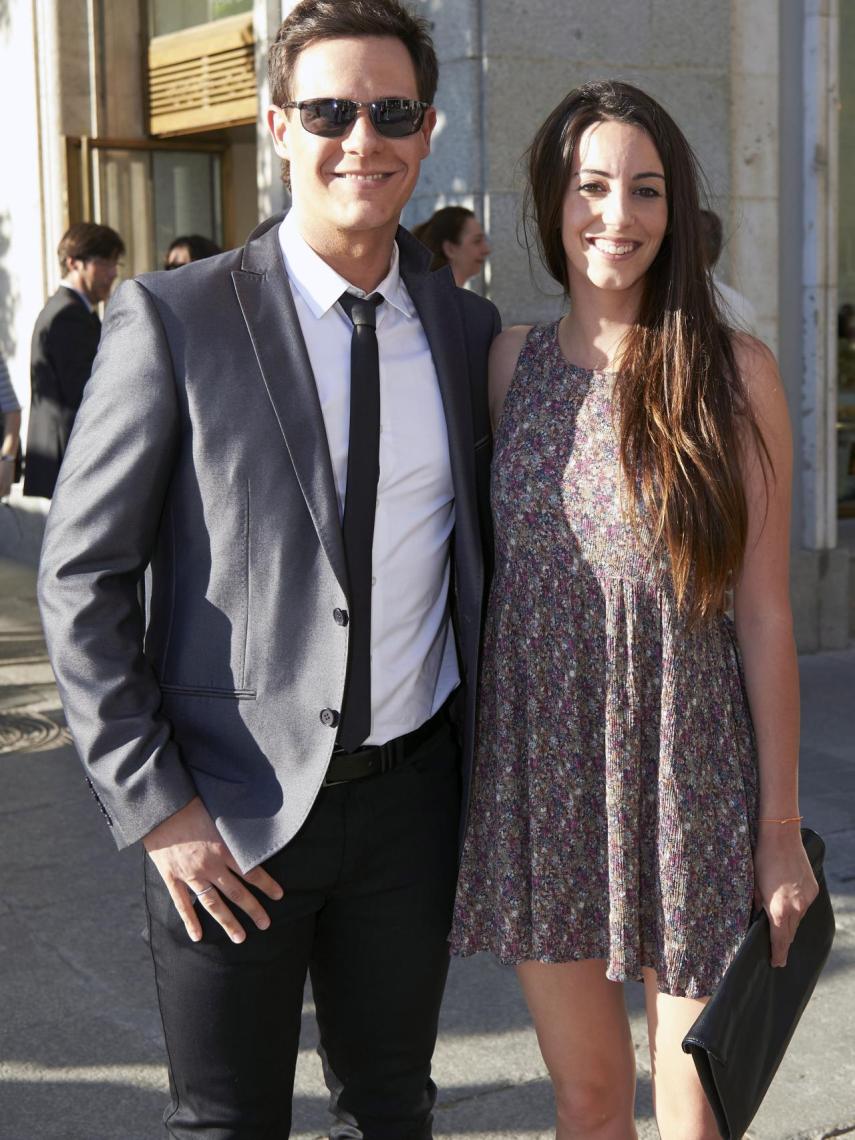 Christian Gálvez y Almudena Cid en una imagen de archivo.