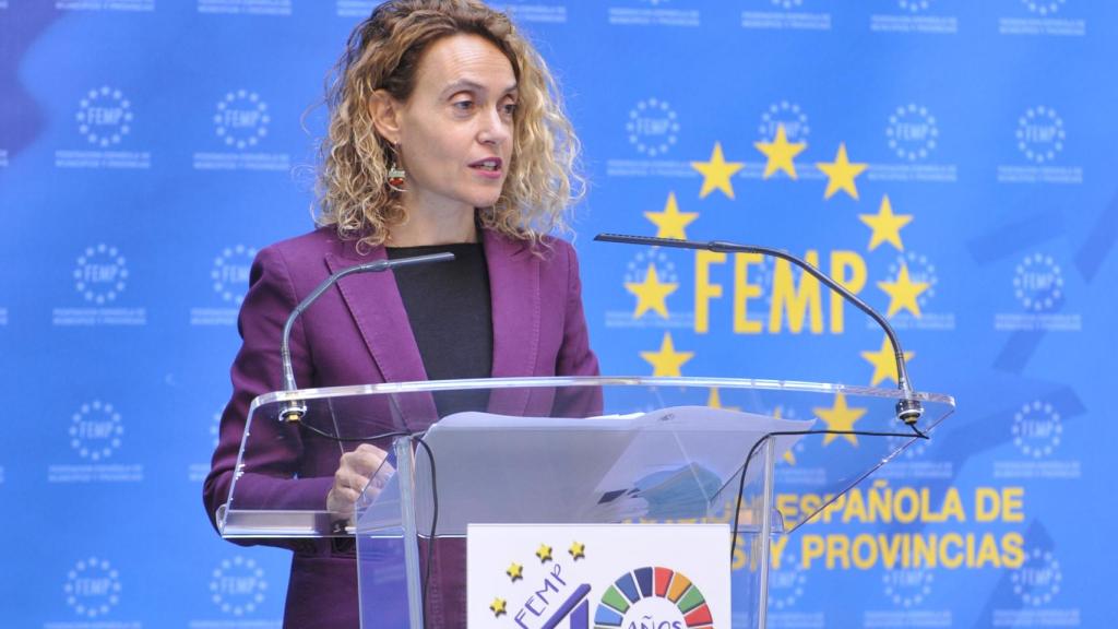 La presidenta del Congreso, Meritxell Batet, participó en la I Conferencia de Ciudades que Cuidan