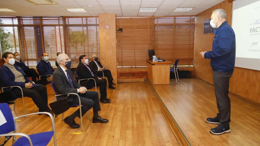 El director de la planta de Stellantis Vigo, Ignacio Bueno, presentó los resultados del programa.